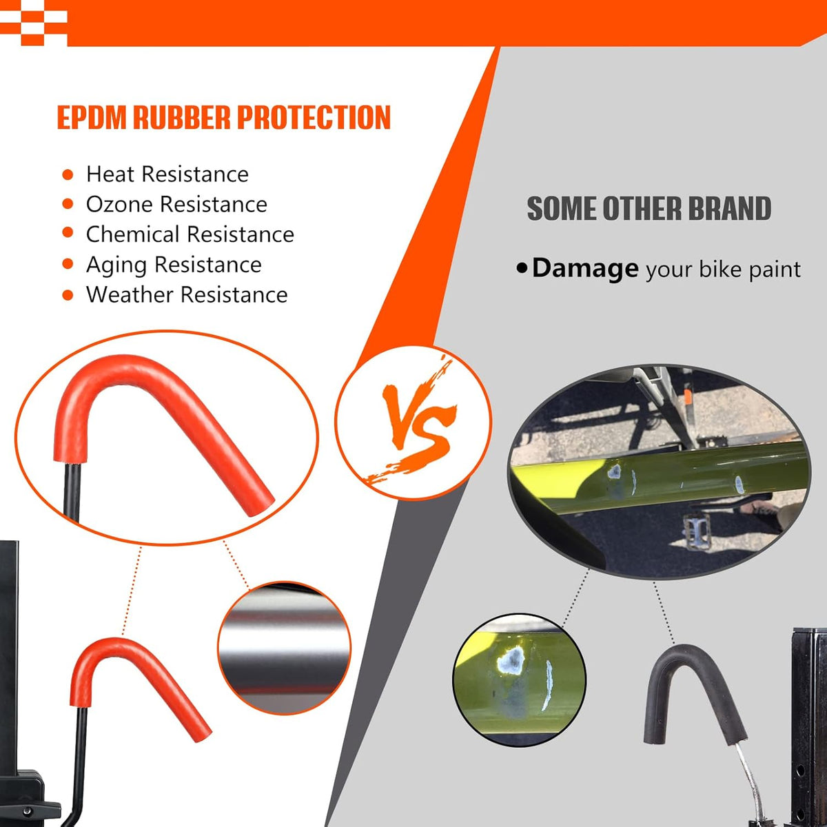 2-Bike Hitch Mounted Bike Rack G702