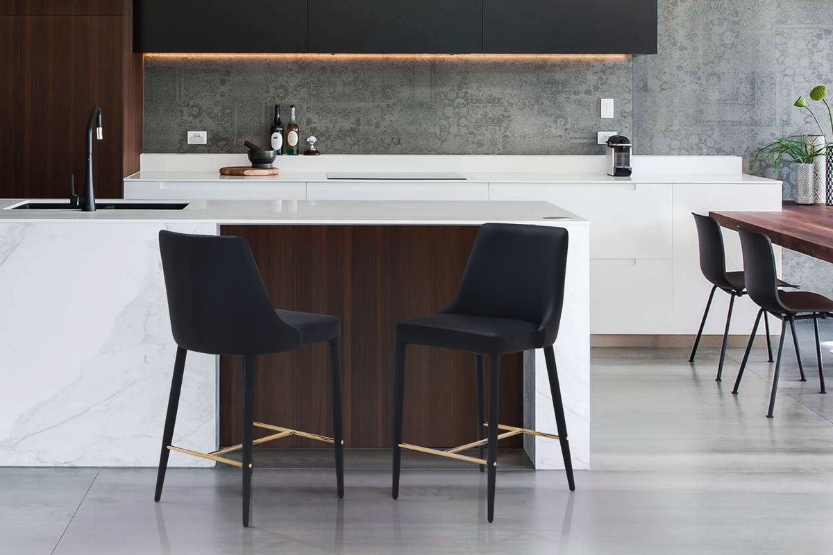 PU Leather Upholstered Counter Stool C829687