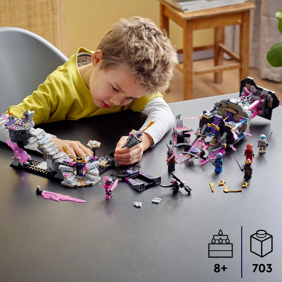Buildable Ninja Toy Playset with Minifigures N602394