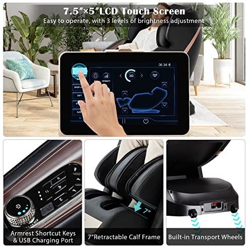 3D Full Body Massage Chair with SL Track N518