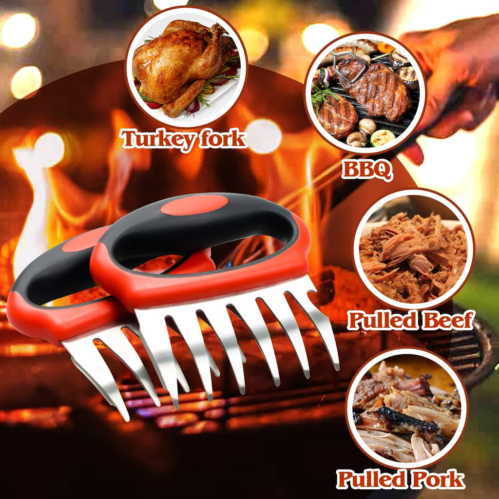 Metal Set of 2 Meat Shredder Claws H494