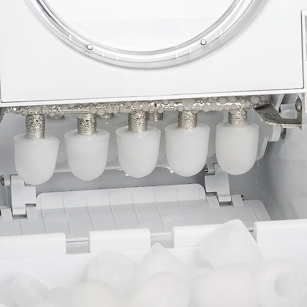 2.3 Qt. Stainless-Steel Counter Top Ice Maker Y53064