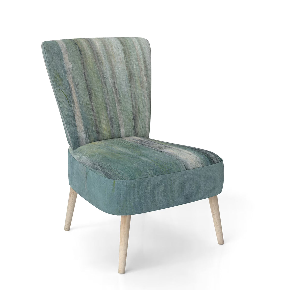 Green Forest Dream Upholstered Traditional Accent Chair D845273