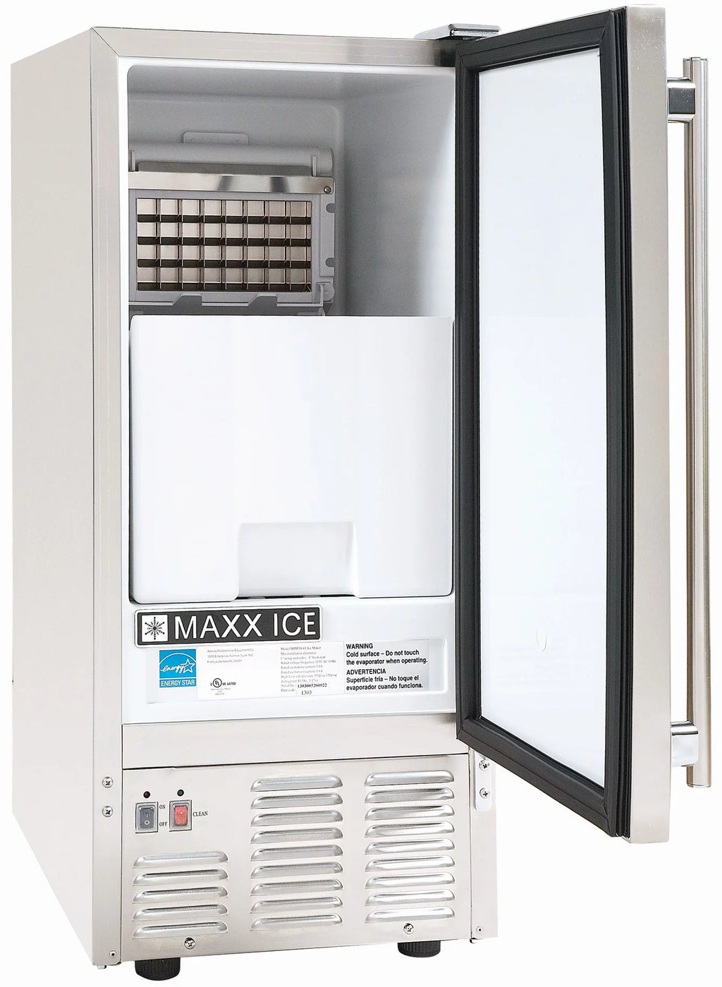 Compact Self-Contained Ice Machine O63955