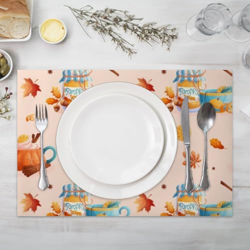 Faux Leather 12 X 18 Inch Placemats 6 Pack P5764