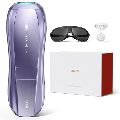 Laser Hair Removal Device with Ice Cool, Dual Lights, Skin Sensor & USHR Mode X435274
