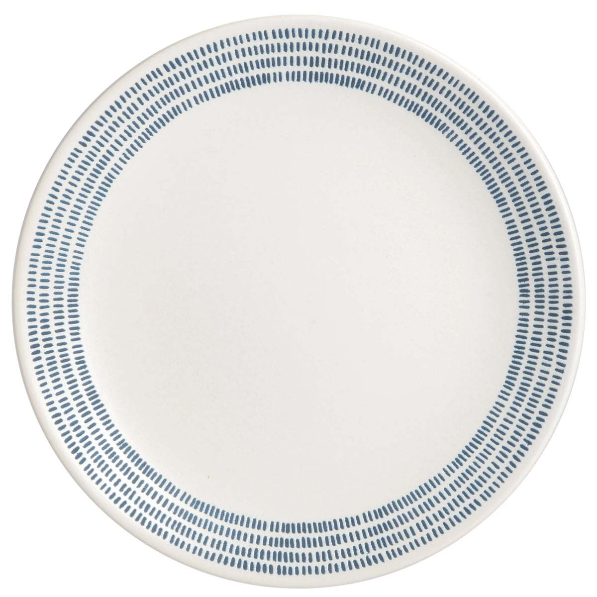 16-Piece White Stoneware Dinnerware Set I9871