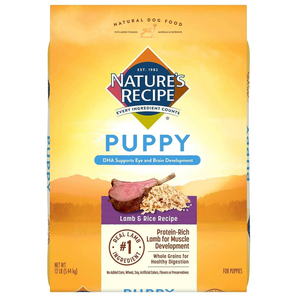 Dry Dog Food Lamb & Rice F7276