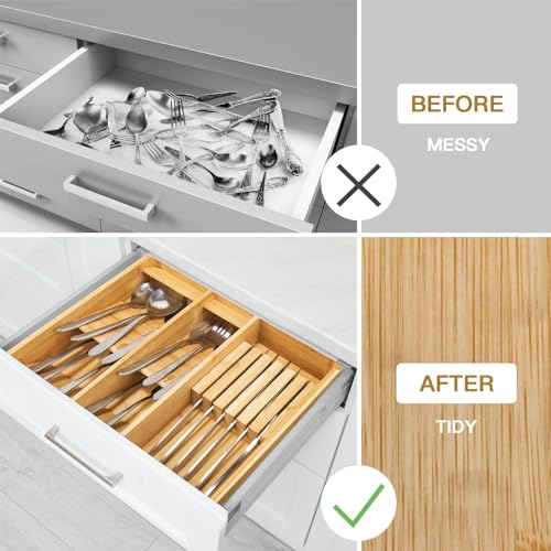 Black 5 Compartments Plastic Utensil Holder with Lid T770