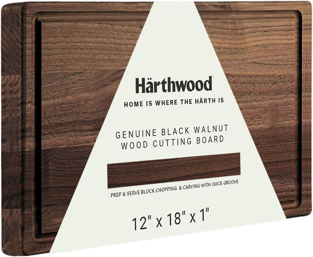Walnut Wood Cutting Board with Juice Groove I546952