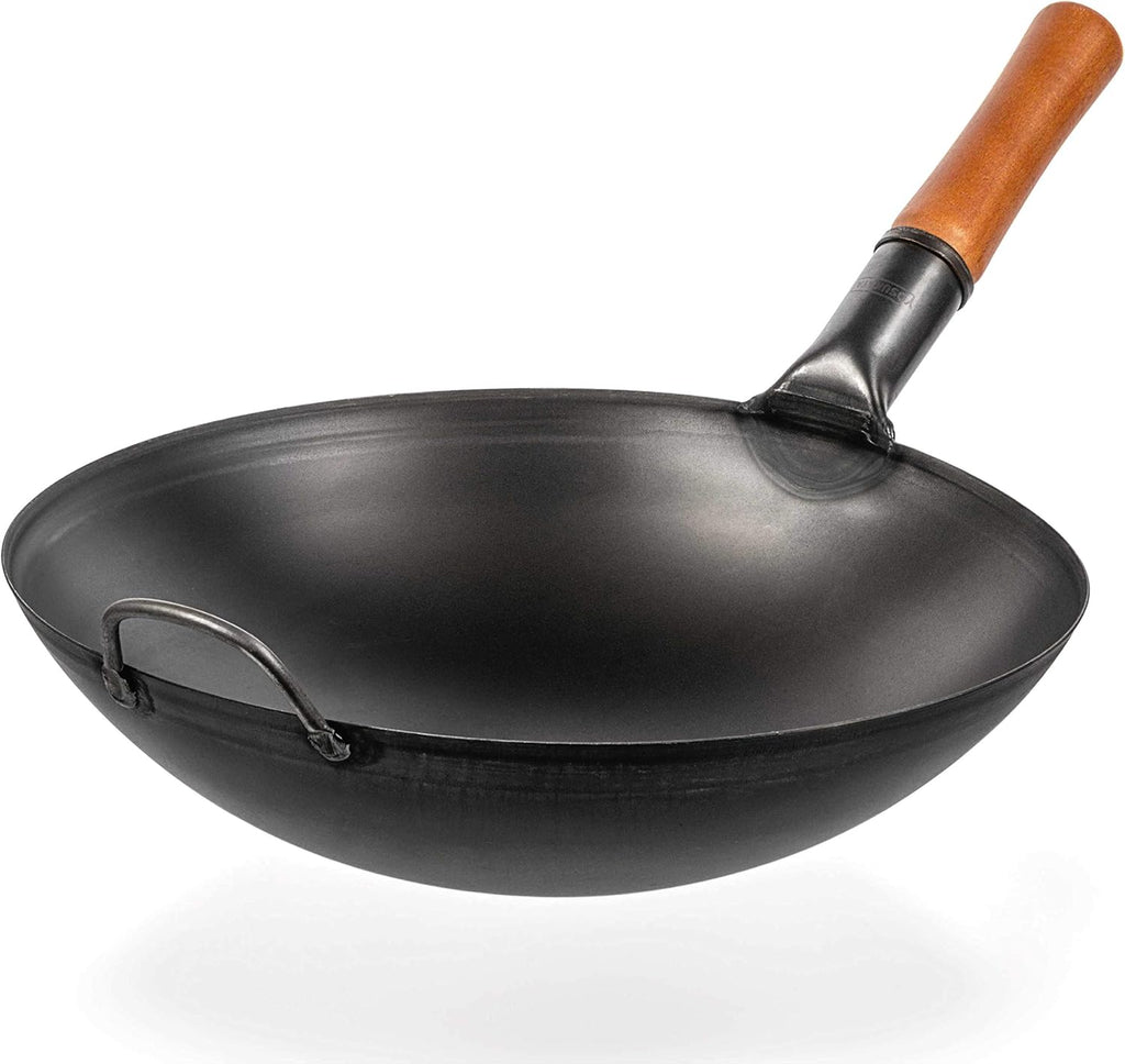 14" Carbon Steel Wok Pan E331