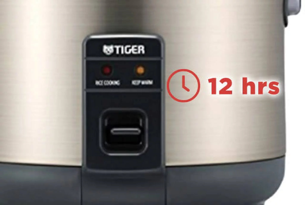 5.5-Cup Stainless Steel Gray Rice Cooker and Warmer S55129