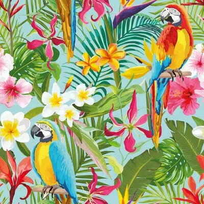Tropical Removable Peel and Stick Wallpaper Panel C711462