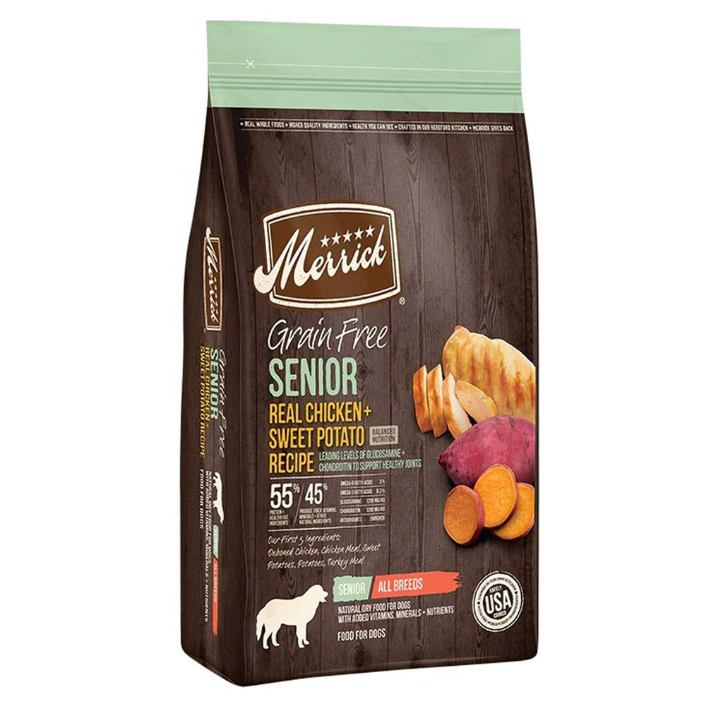Grain Free Chicken Sweet Potato Recipe Senior Dry Dog Food X825216