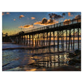 Modern Seascape Canvas Artwork P2375