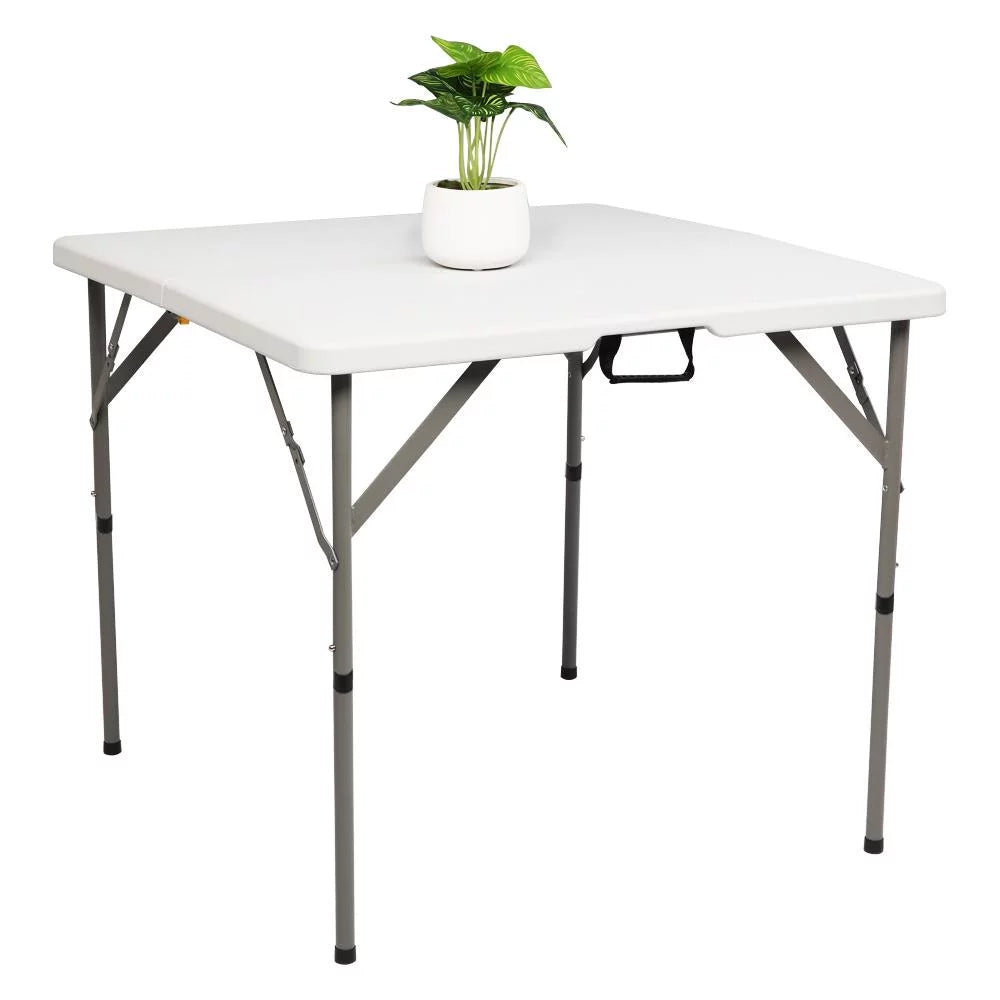 White Folding Table A878