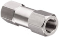 1/2 in 316 Stainless Steel Inline Poppet Check Valve H51965