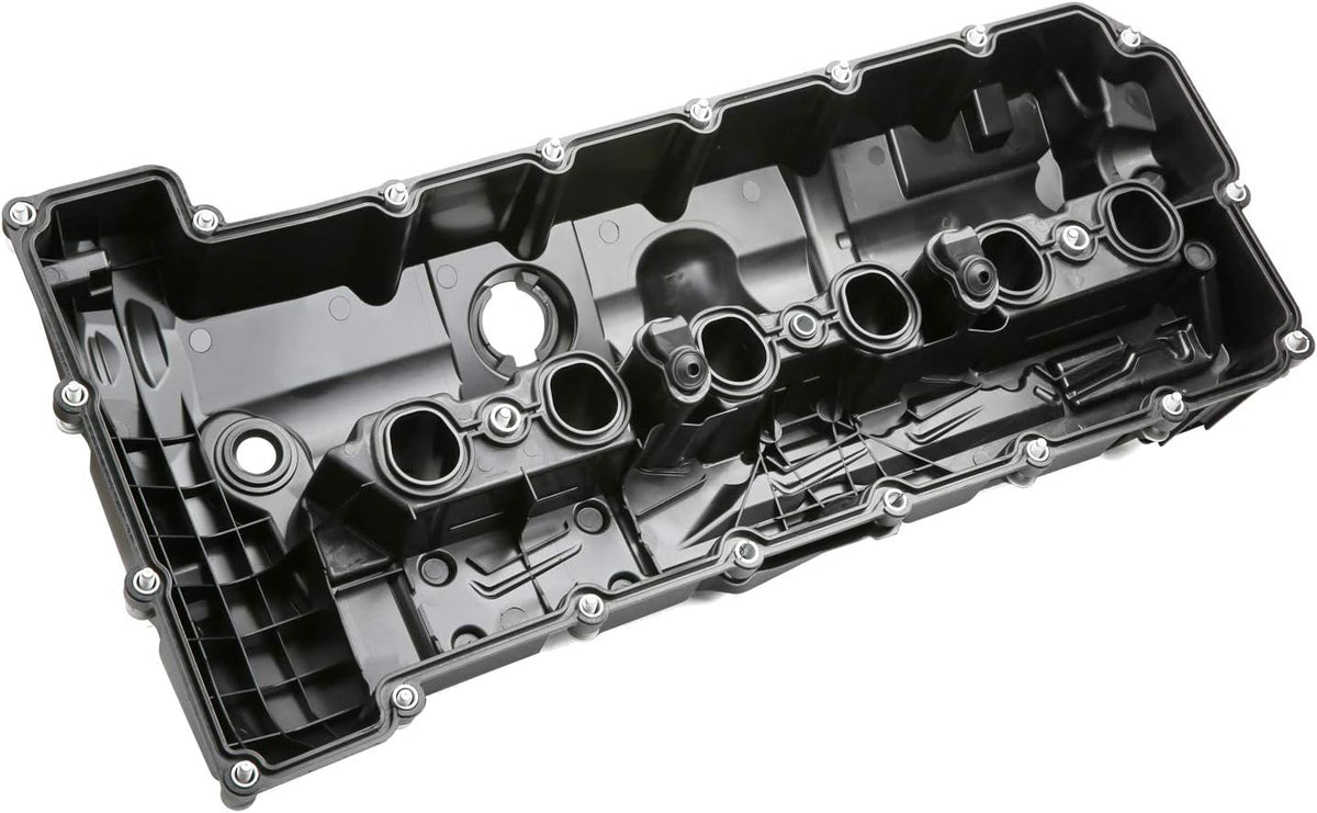 N52 Engine Valve Cover Kit with Oil Cap, Gaskets, Spark Plug Seals, Bolts H244