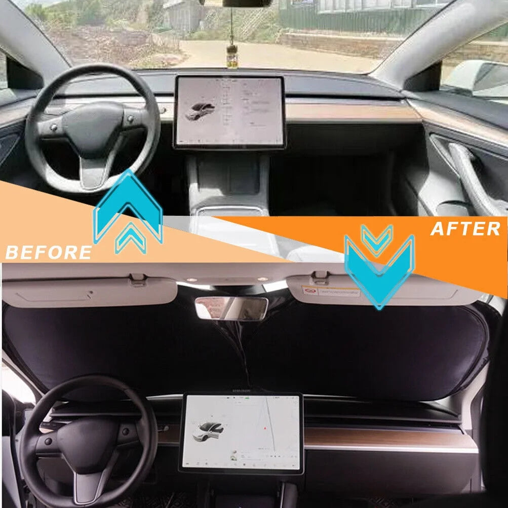 Car Windshield Sunshade Front Window Cover Visor Sun Shade A484