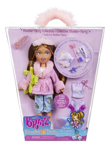 Fashion Doll with 2 Sets of Pajamas, Plush, and Accessories I5550