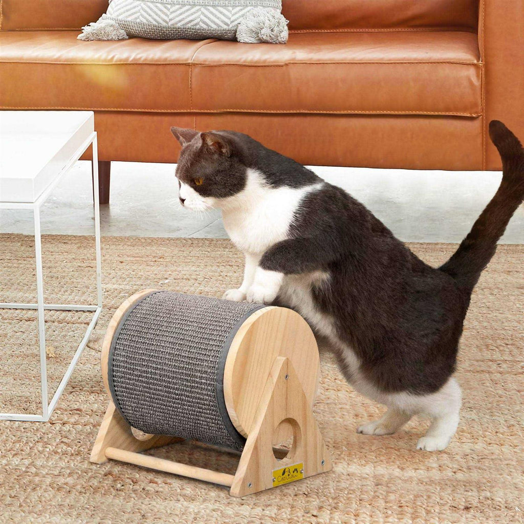 Cat Scratching Post Exercise Wheel H841740
