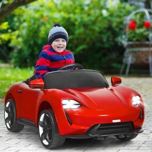 Red 12V Kids Ride on Car with MP3 and LED Light M977242