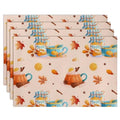 Faux Leather 12 X 18 Inch Placemats 6 Pack P5764