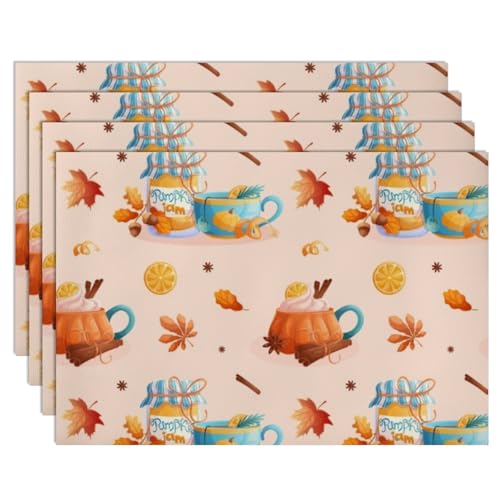 Faux Leather 12 X 18 Inch Placemats 6 Pack P5764