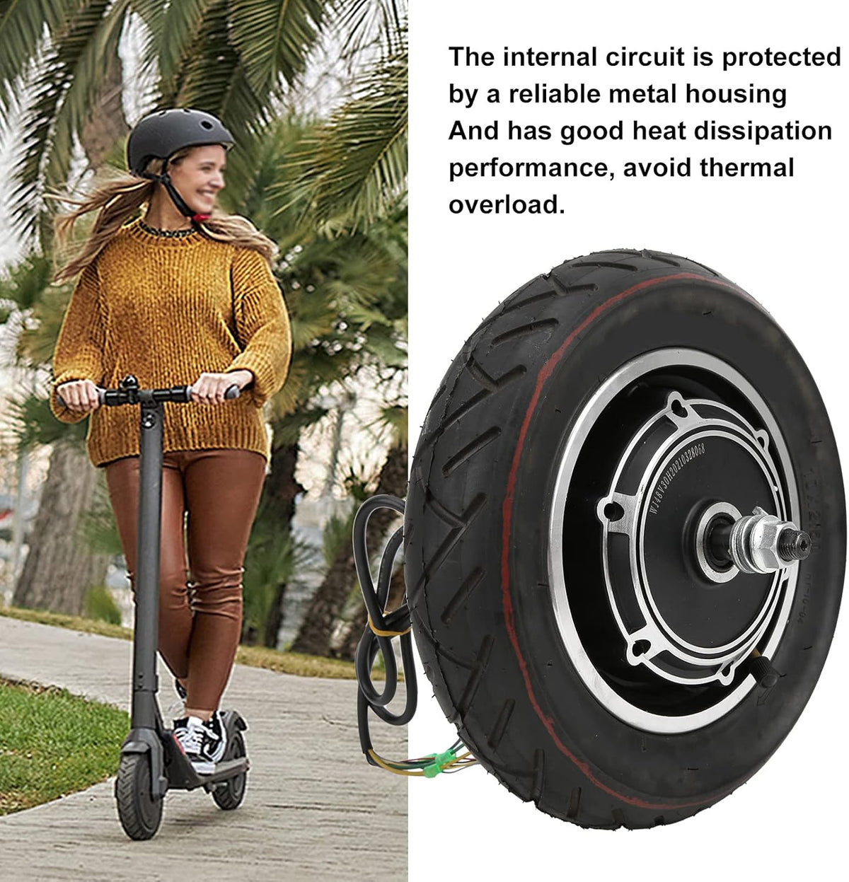 10 Inch 48V 350W Brushless Hub Motor W954375