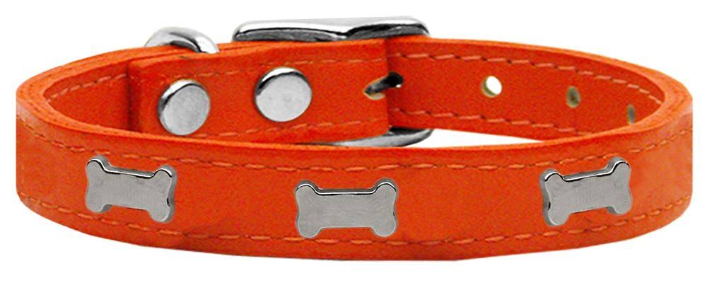 Purple Genuine Leather Dog Collar L36622