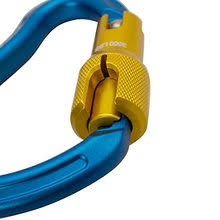 Triple Lock Ergonomic Carabiner 10-Pack H1387