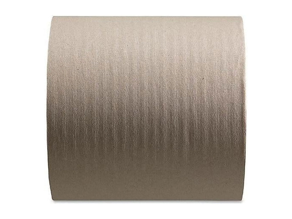 Brown Nonperforated Hardwound Roll Paper Towel 6 Rolls U21524