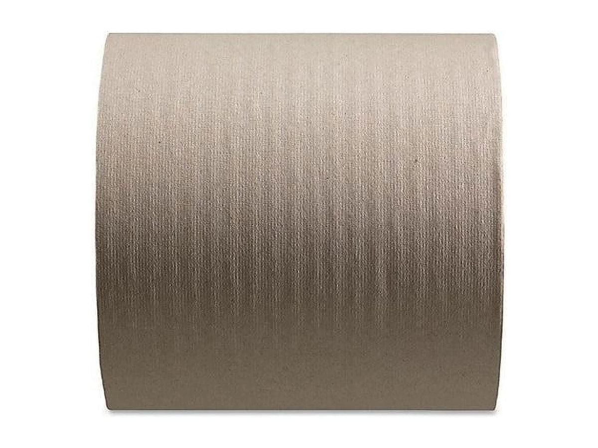 Brown Nonperforated Hardwound Roll Paper Towel 6 Rolls U21524