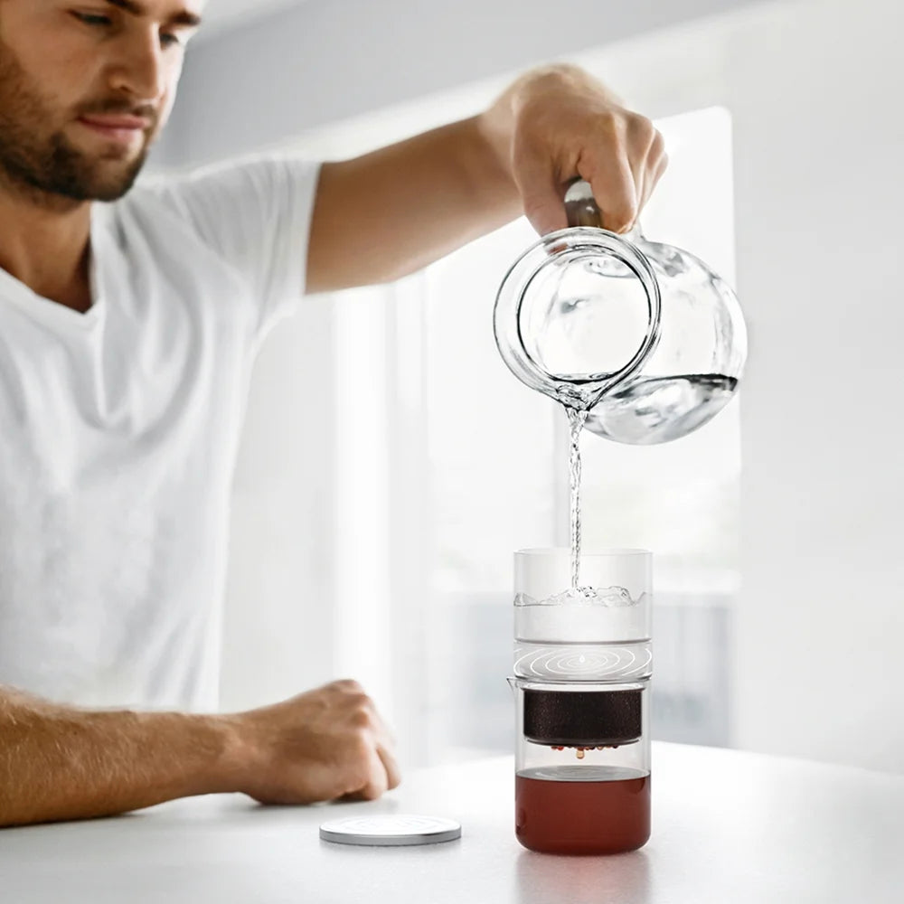 Cold Brew Coffee Maker, Borosilicate Glass Dripper, 300ml K554