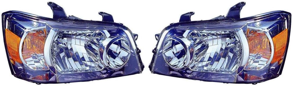 Headlight Assembly for Toyota Highlander 2004 2005 2006 Passenger Side G625