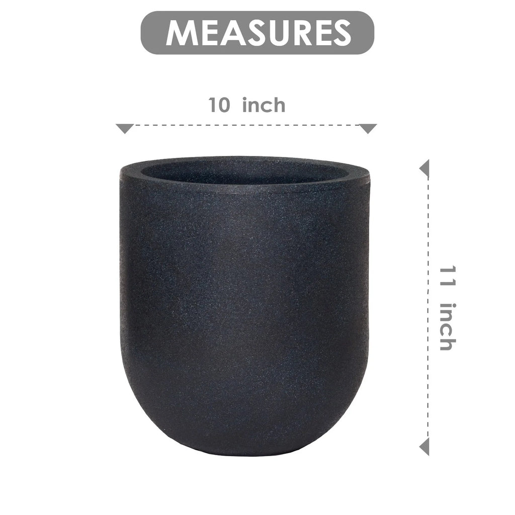 11 in Cylindro Plastic Planter H798