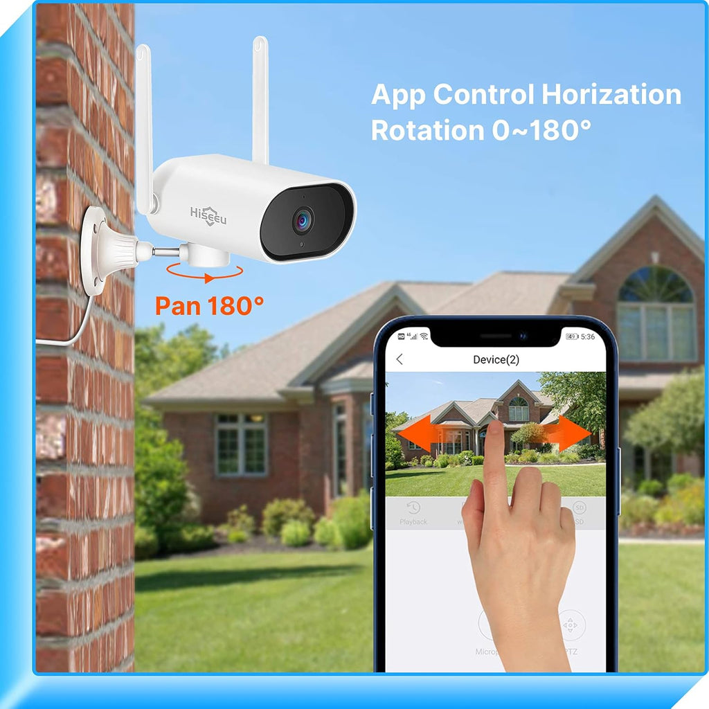3MP Wireless Security Camera System with 8CH NVR and 1TB Hard Drive S2862