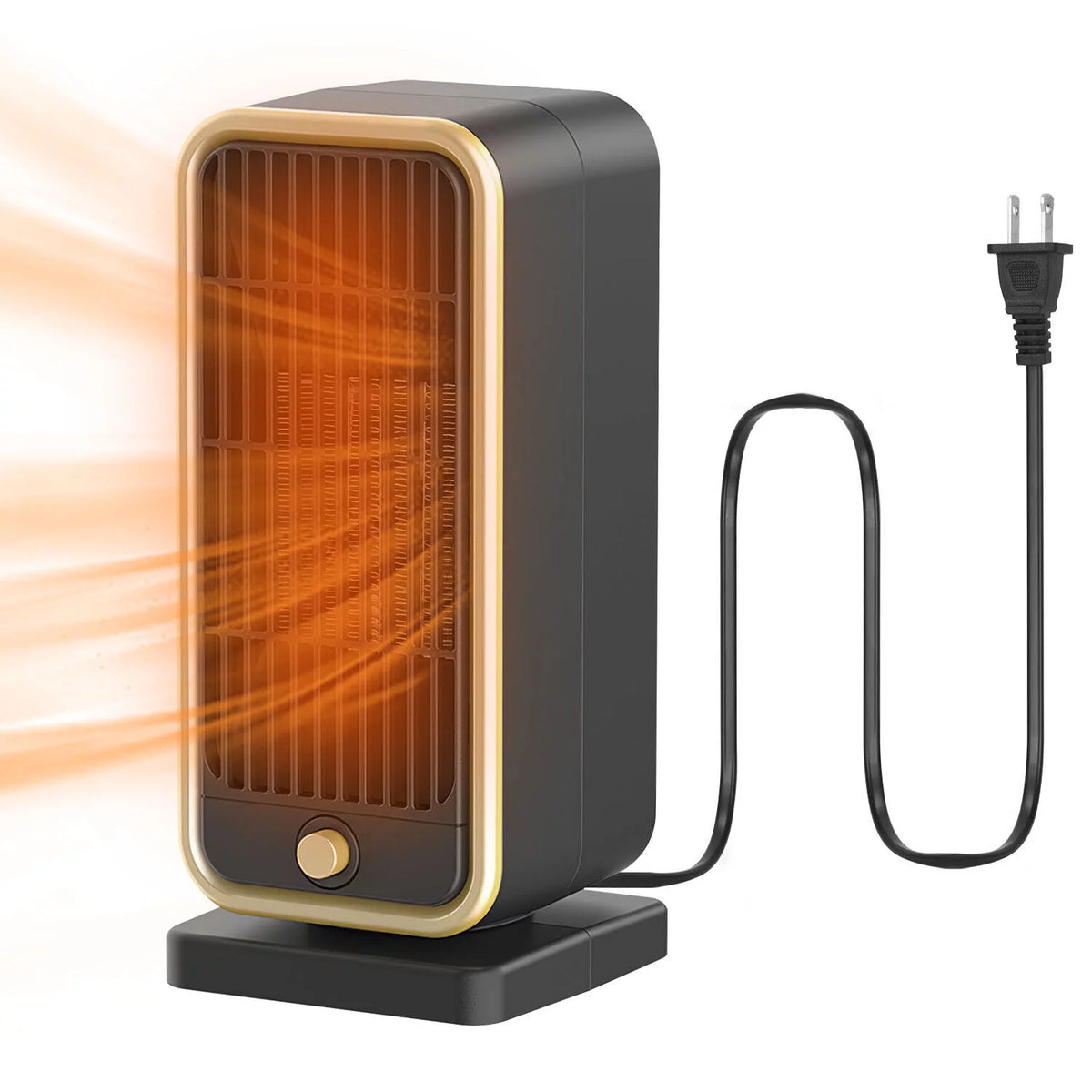 10" Portable Electric Ceramic Space Heater 500W O153