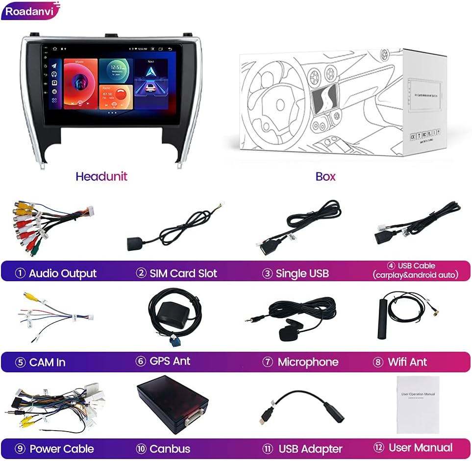 Car Stereo Bluetooth Radio with Touch Screen Q907698