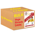 Shredded Dark Veggie Meat 12 pounds E3064