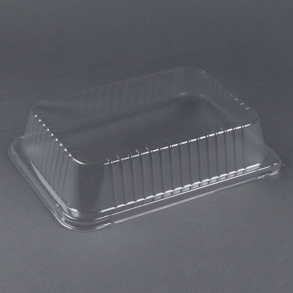 Clear Dome Lid for Foil Roast Pan - 100/Case O1695
