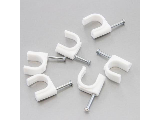 2500 Round 5/8 Inches Cable Wire Clips E869