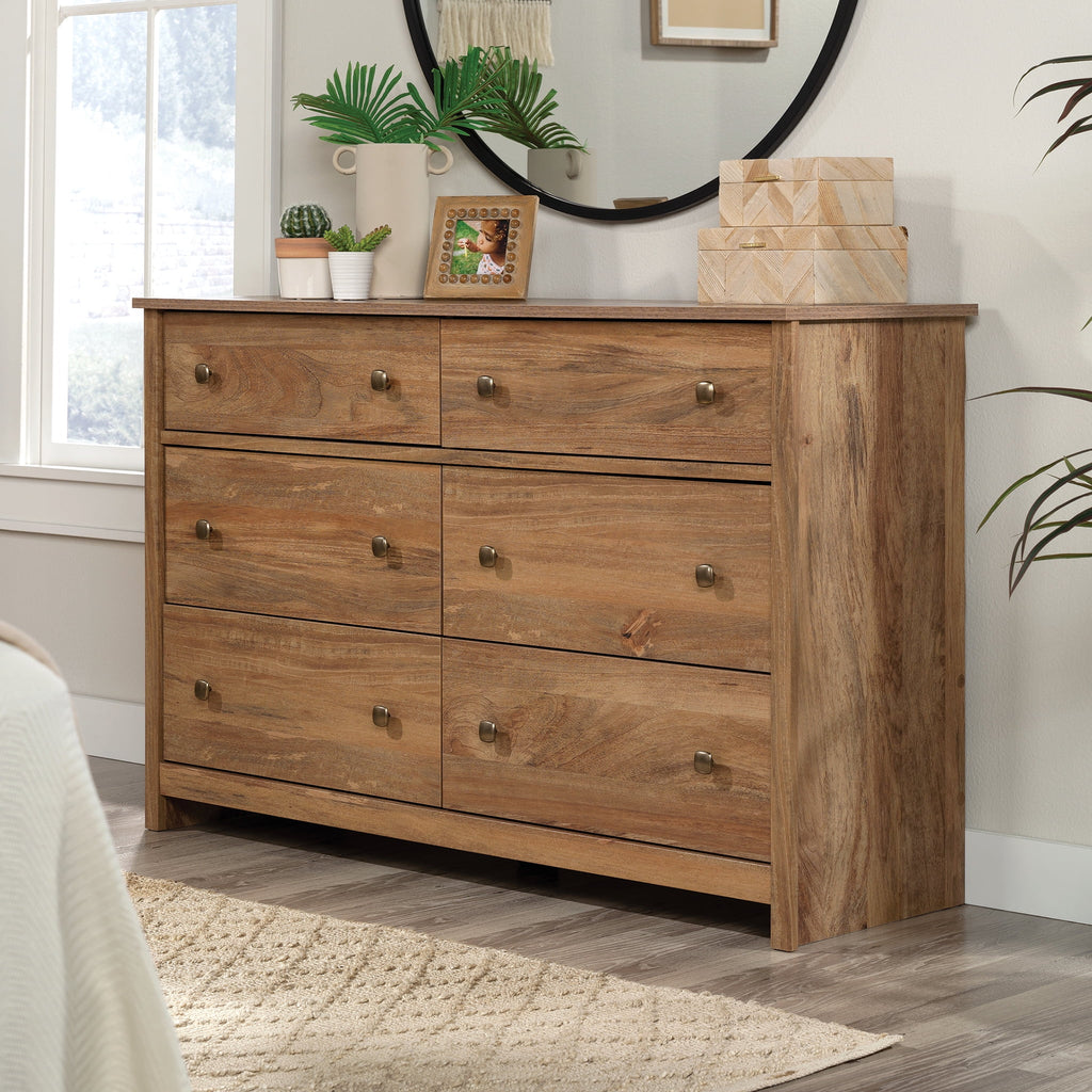 White 6-Drawer Dresser R1921
