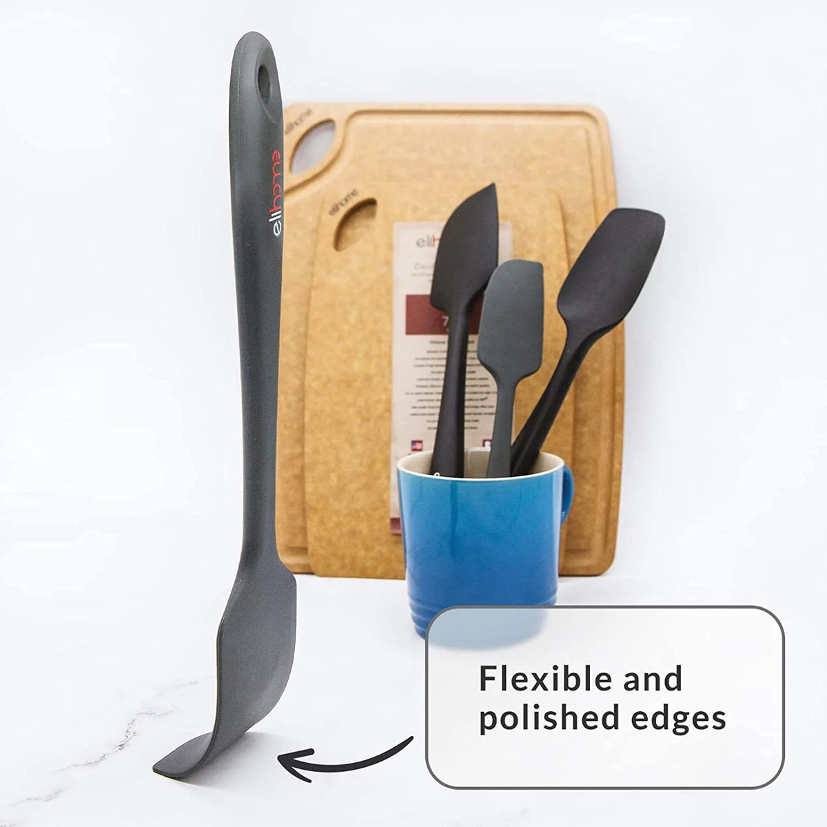 3 Piece Silicone Spatula Set Q384175