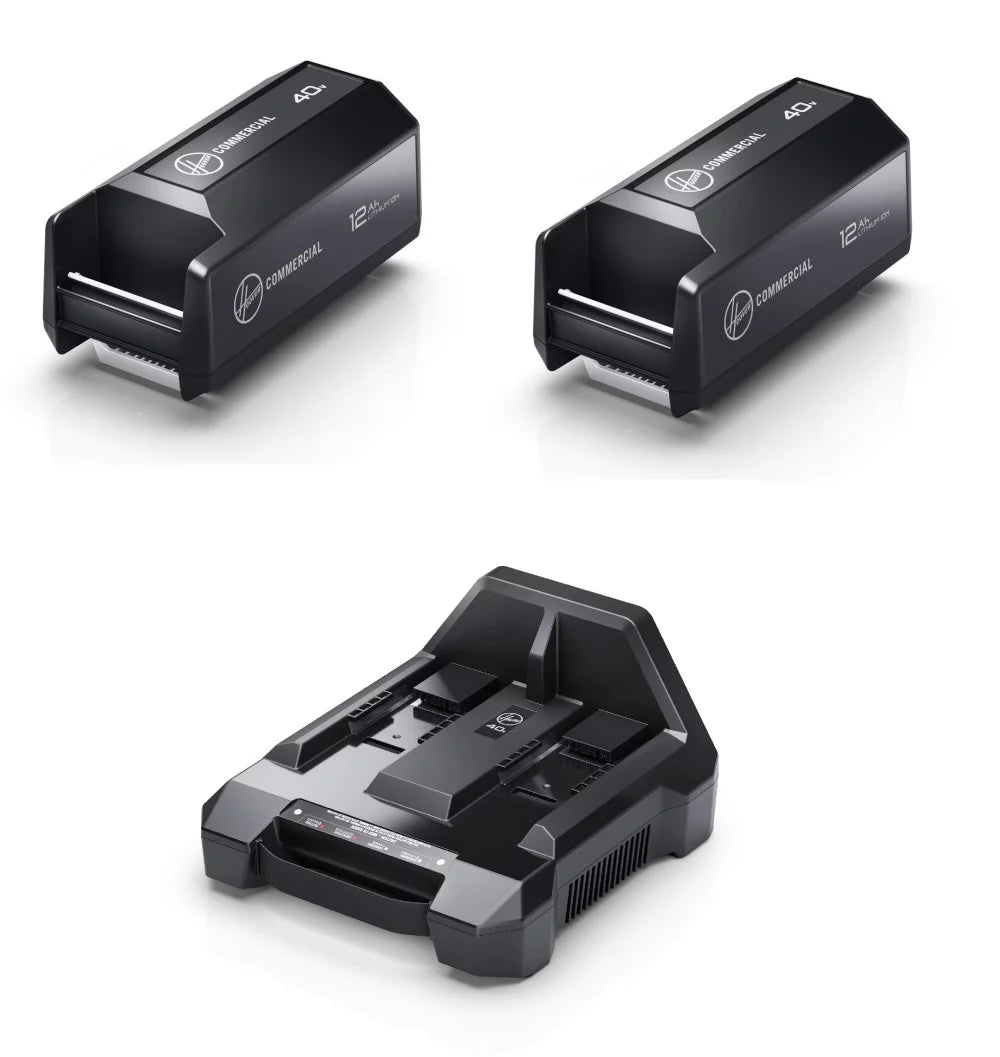 40V 12Ah Battery 2Pk And Dual Bay Charger Bundle M832718