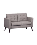 Gray Fabric Loveseat S983