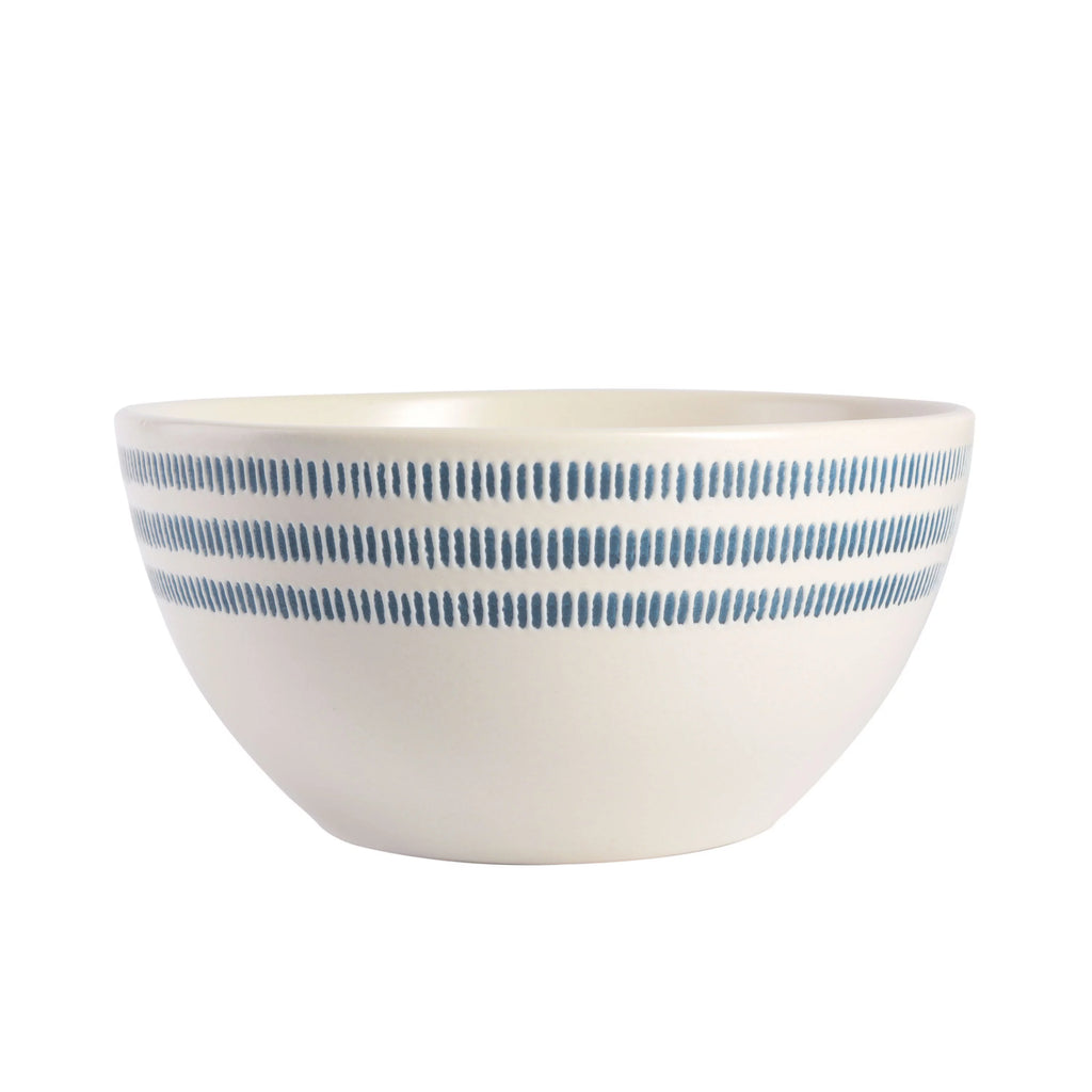16-Piece White Stoneware Dinnerware Set I9871