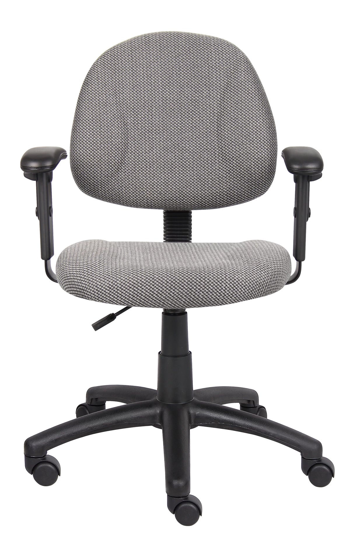 Grey Adjustable Office Task Chair with Adjustable Arms L90527