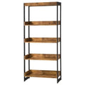 Antique Nutmeg 4 Shelf Bookcase N576