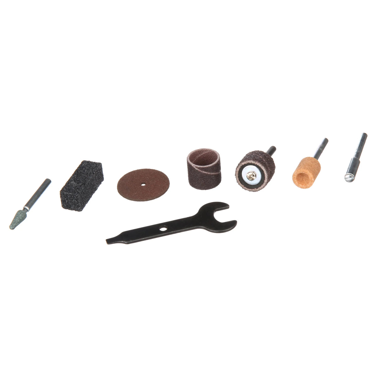 Single Speed Rotary Tool Kit with 7 Accessories V12381